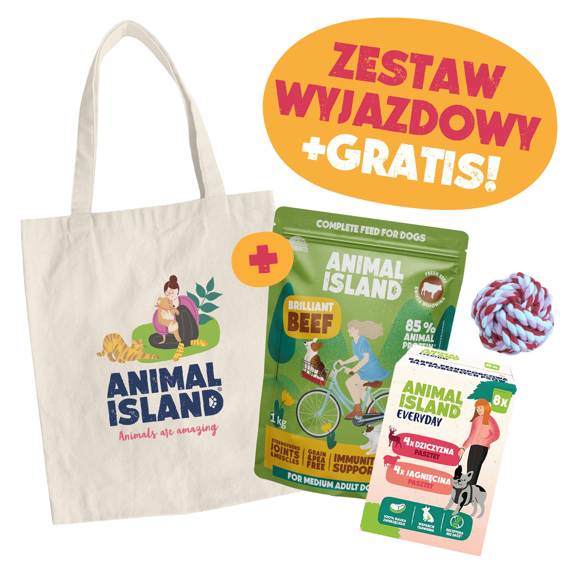 Animal Island – Zestaw Odkrywcy Smaków: Wołowina + Mix Smaków