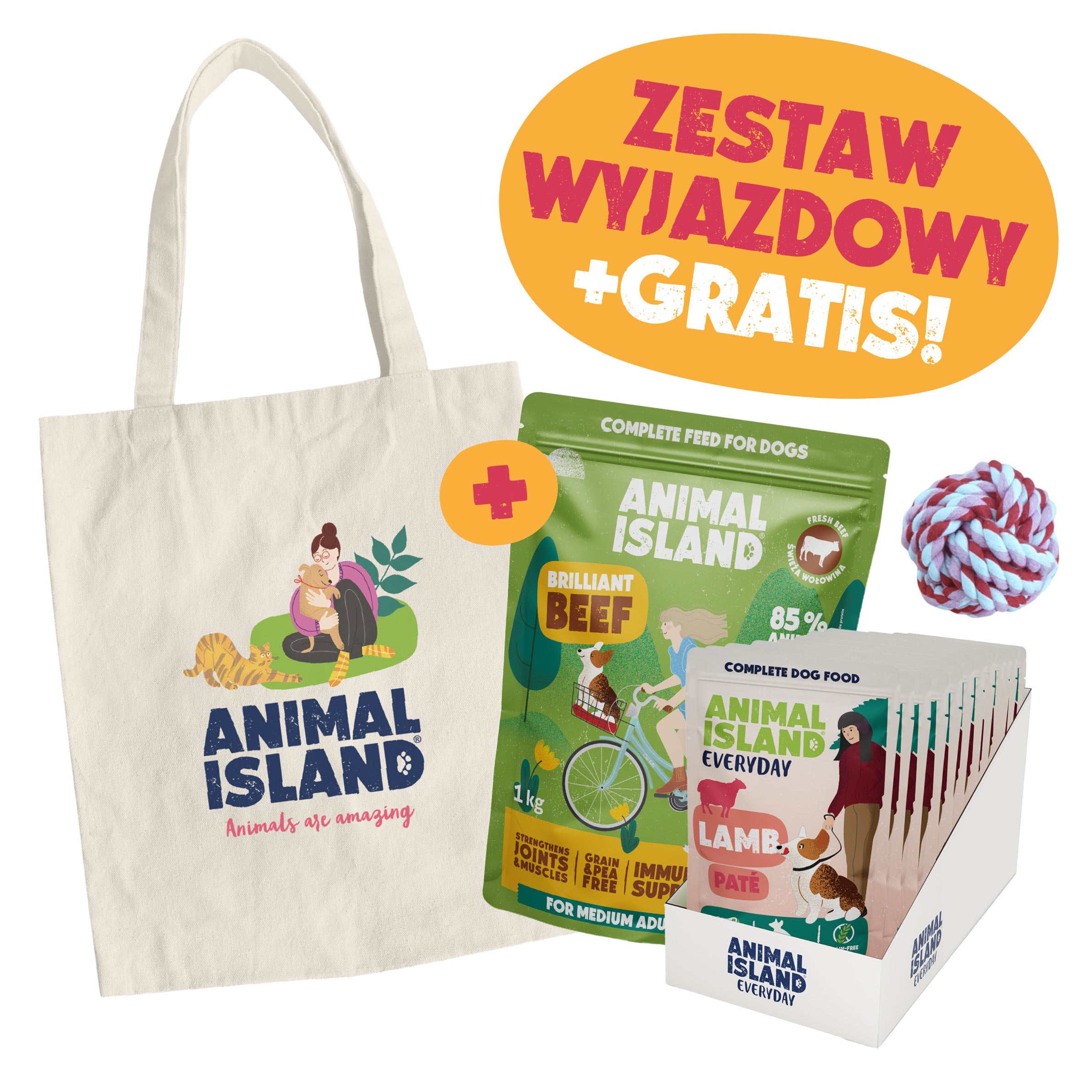Animal Island – Komplet Dla Mięsożercy: Wołowina + Jagnięcina