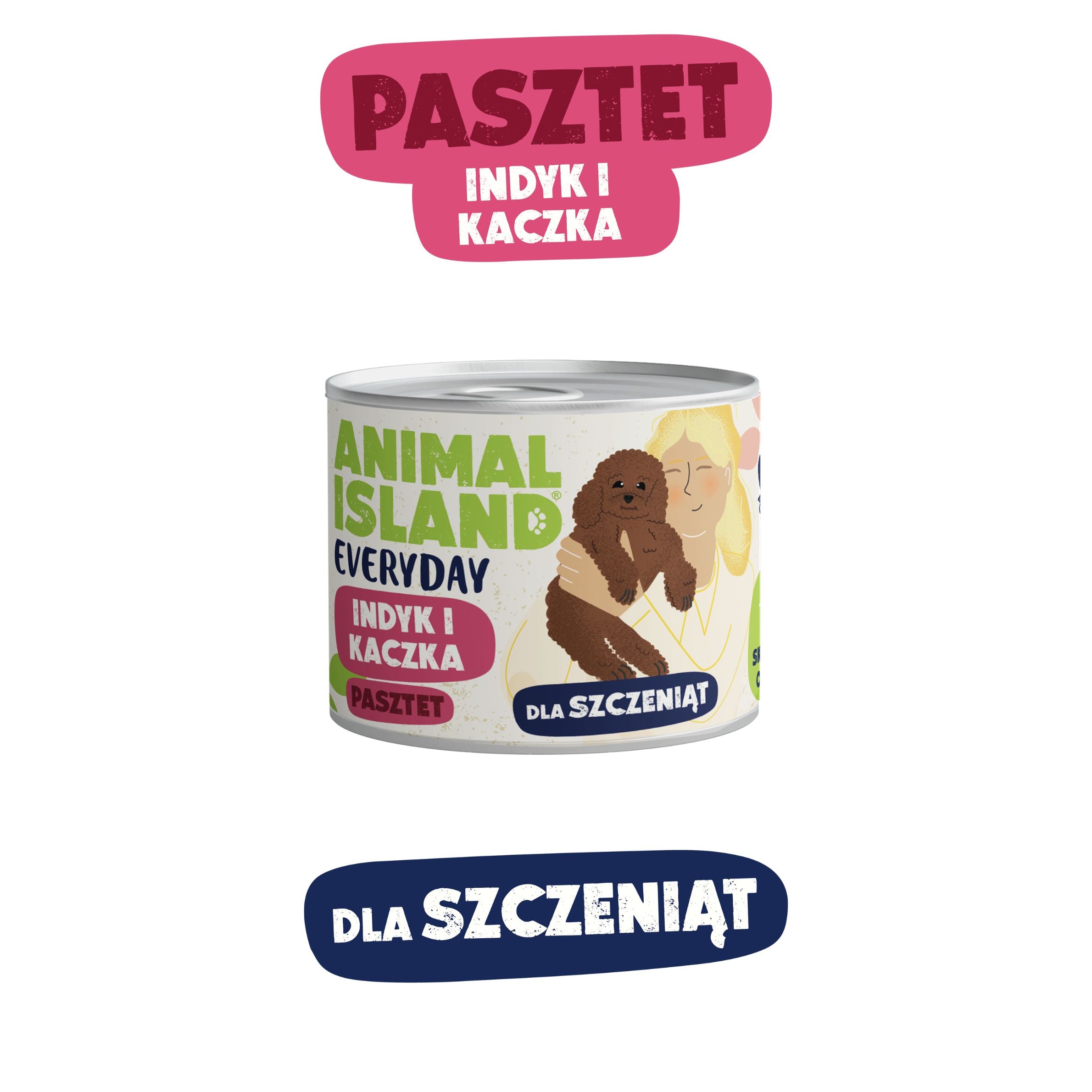 Everyday turkey and duck meal for puppies 185g