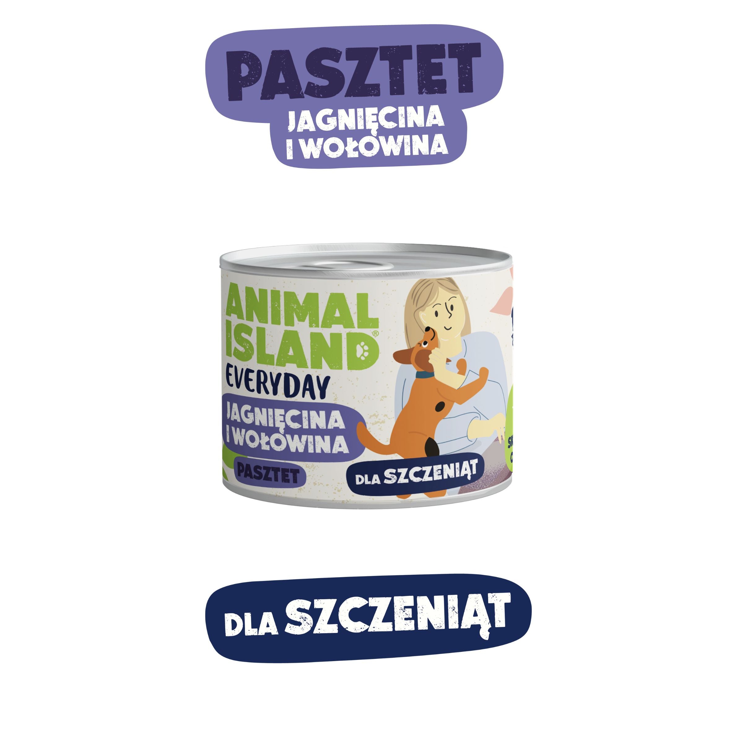 Everyday Beef and Lamb Meal for Puppies 185g Can