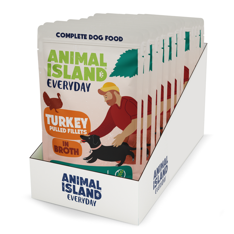 Animal Island- Saszetki dla Psów - Indyk w Rosole dla Psów (10x150 g)