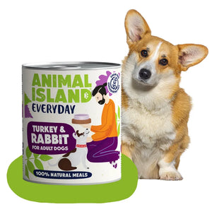 Mokra karma dla Psa indyk królik 800g Everyday