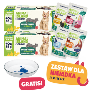 ZESTAW DLA NIEJADKA - Kocie wybory + GRATIS