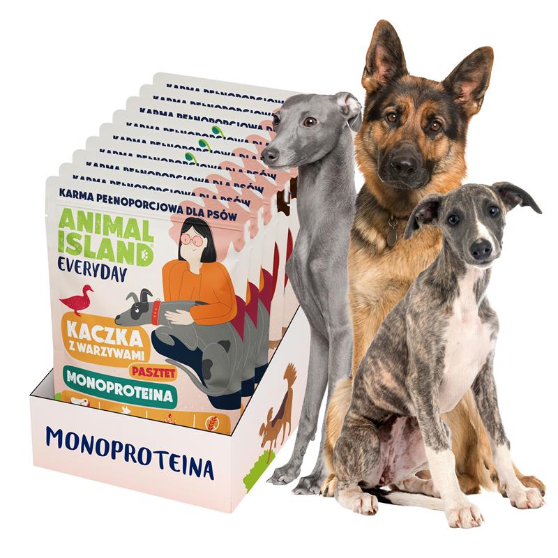 Animal Island Everyday Monoproteina MIX – Display 9 × 300 g