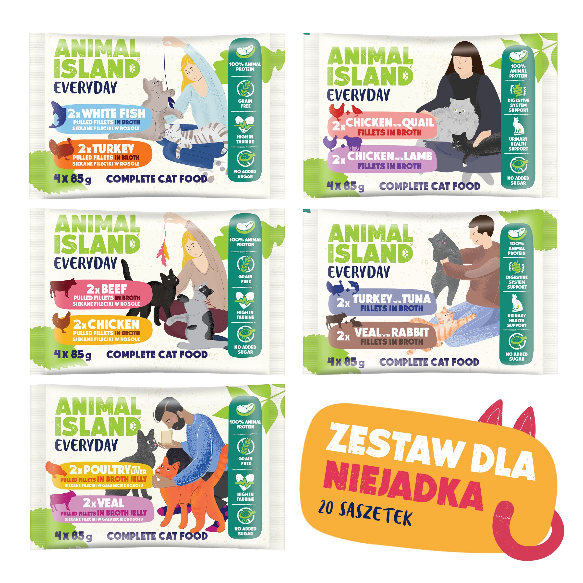ZESTAW DLA NIEJADKA - Kocia Degustacja