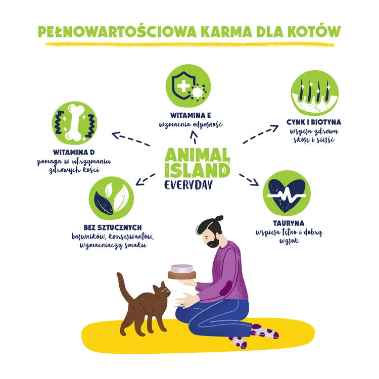 Mokra kara dla Kota 4 pak (4 x 85 g) 2 x kurczak, 2 x wołowina Everyday