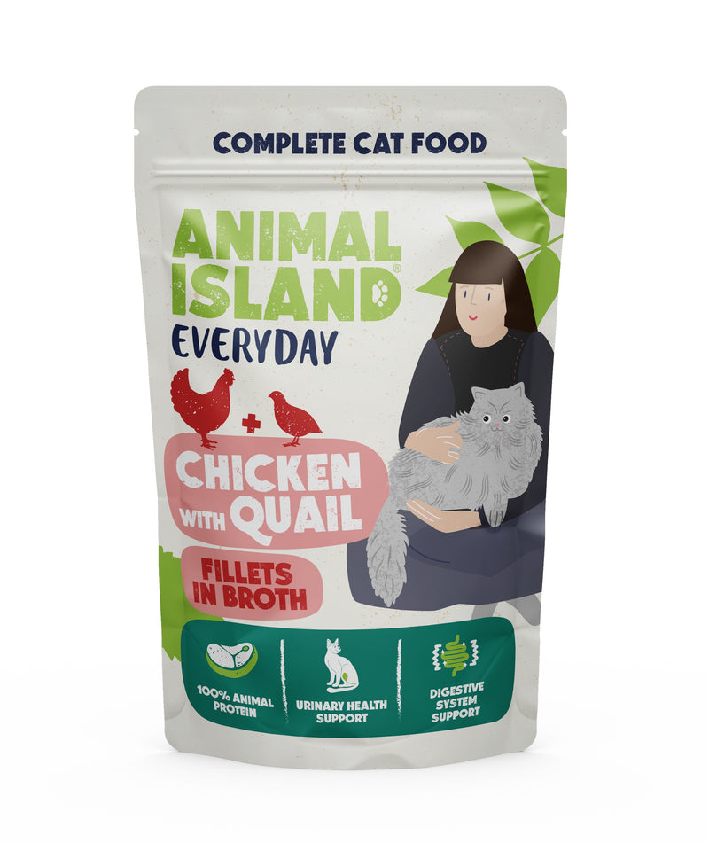 Mokra Karma dla Kota Kurczak/Przepiórka 85G