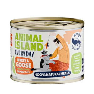 Wet cat food turkey and goose 200g Everyday