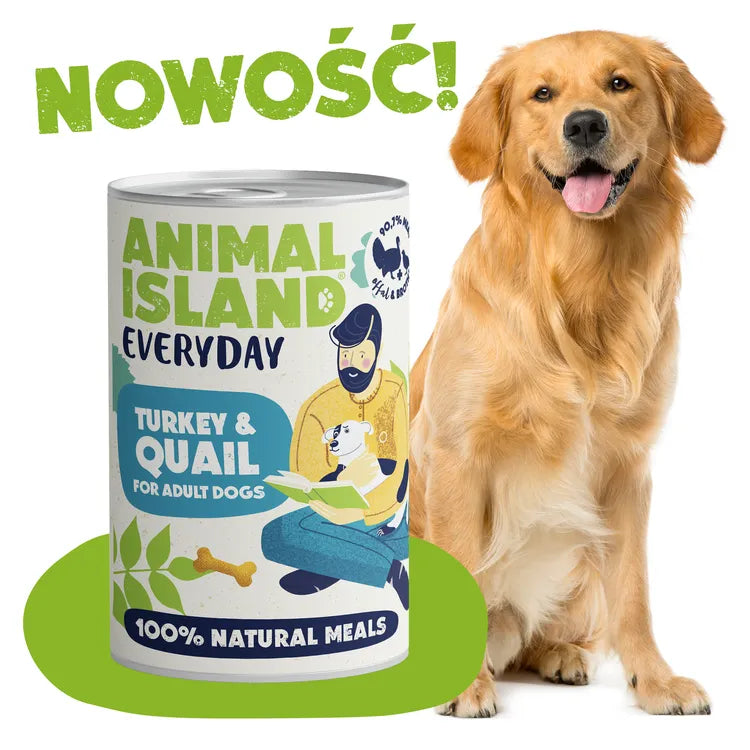 Mokra karma dla psa indyk przepiórka 400g Everyday
