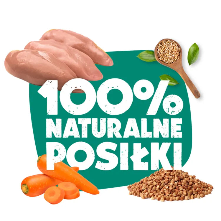 Wet dog food pheasant with carrot 6x400g Animal Island