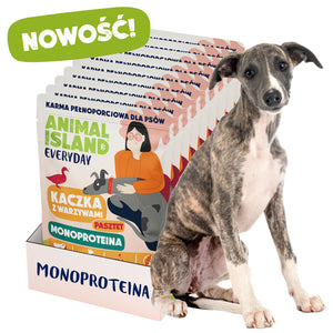 Animal Island Everyday Monoproteina Kaczka – Saszetki Display 9×300G