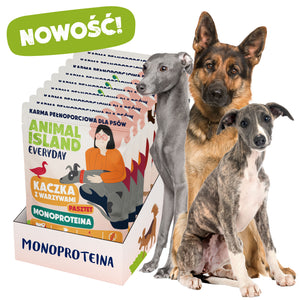 Animal Island Everyday Monoproteina MIX – Display 9 × 300 g