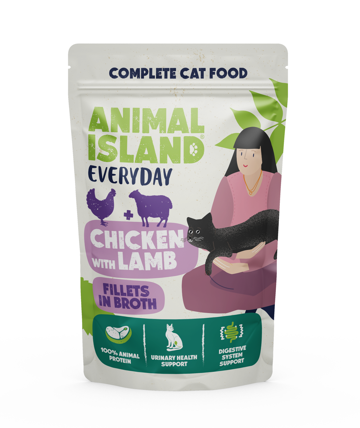 Mokra Karma dla Kota Kurczak/Jagnięcina 85G