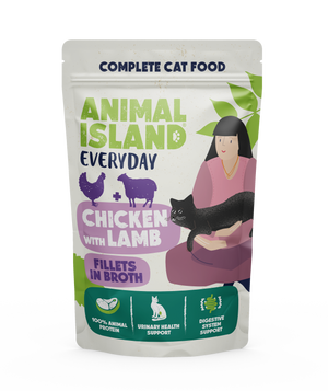 Mokra Karma dla Kota Kurczak/Jagnięcina 85G