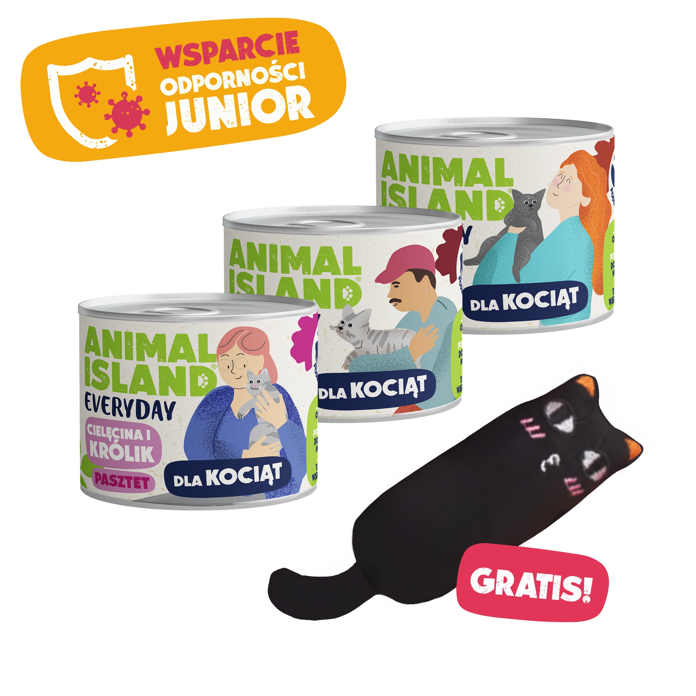 Zestaw Everyday Wsparcie Odporności Junior 3x185g + ZABAWKA!