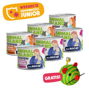 Zestaw Everyday Wsparcie Odporności Junior 6x185g + GRATIS!