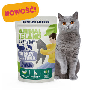 Mokra Karma dla Kota Indyk/Tuńczyk 85G