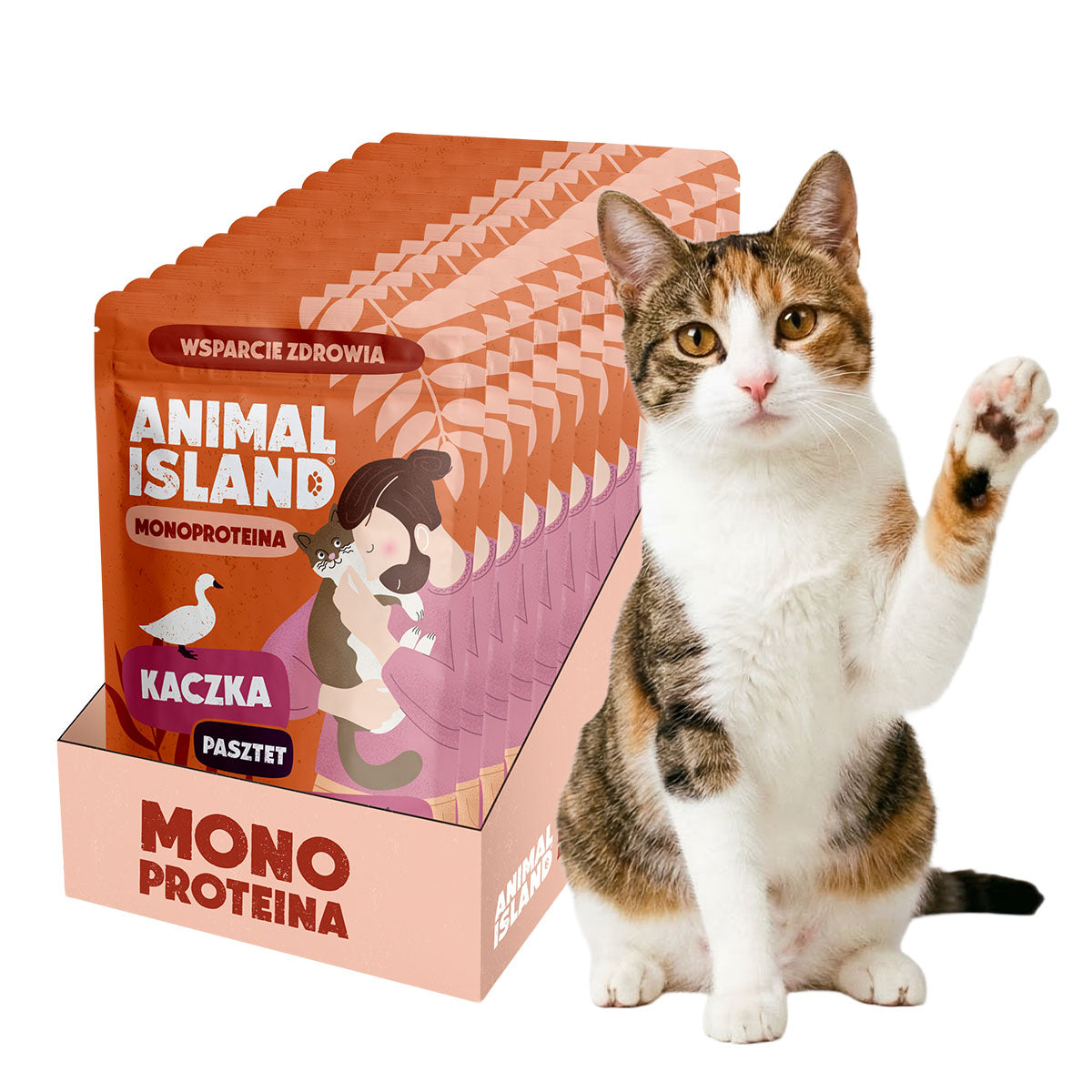 Karma Pełnoporcjowa Monobiałkowa – Kaczka 10x100G