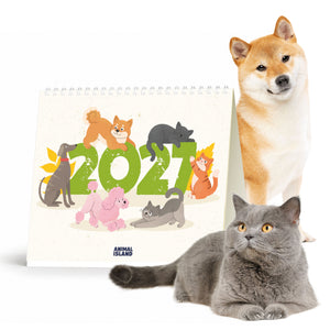 Kalendarz Animal Island 2027 – Rok Pełen Miłości