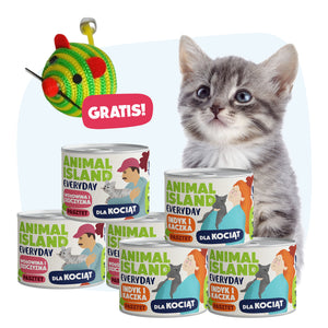Kitten Food Flavor Set (6x185g) Everyday
