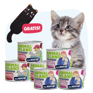 Набір смаків для кошенят (6x185 г) Щодня