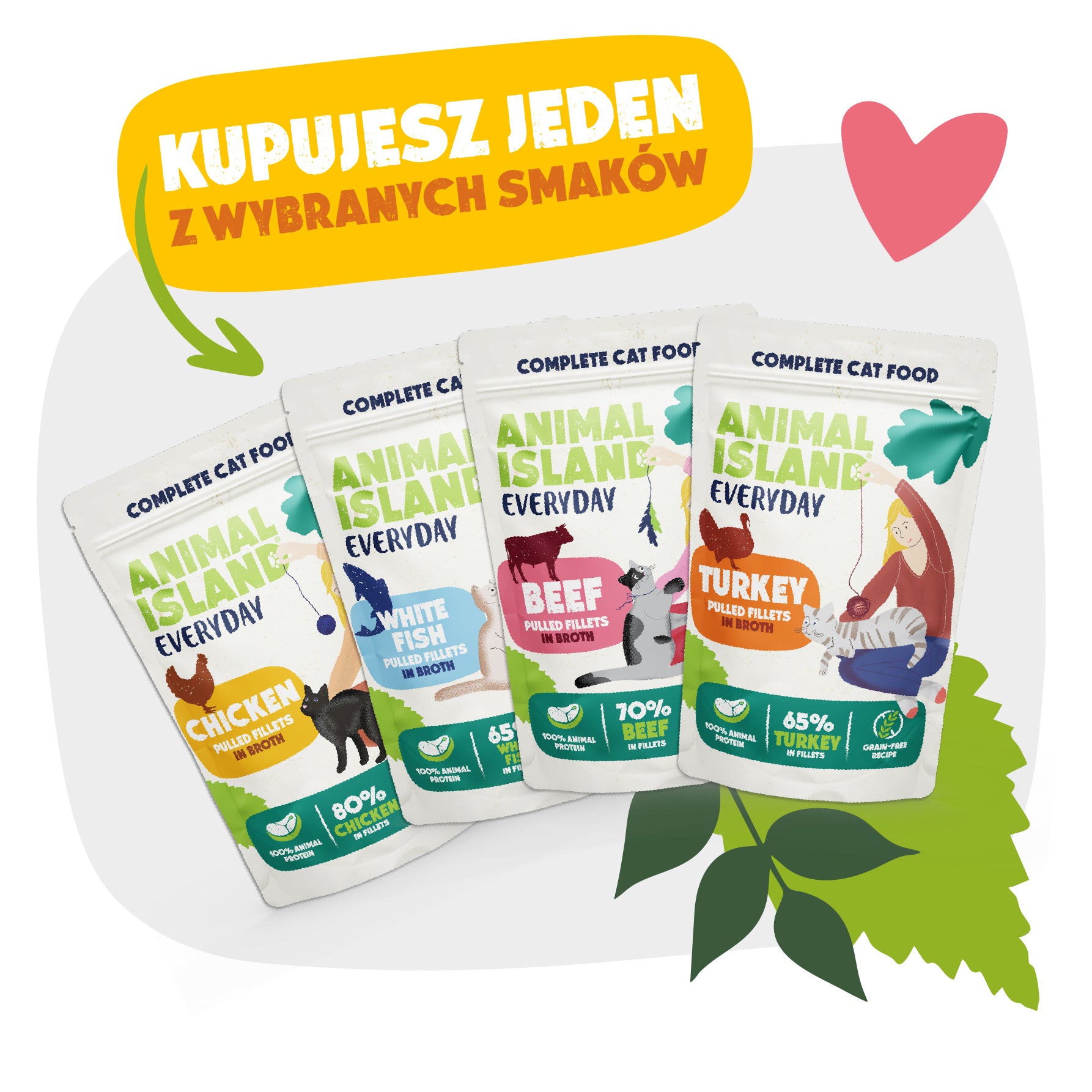 Saszetka dla kota 85g –  Nakarm z nami Bezdomniaka!