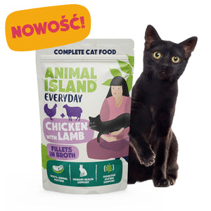 Mokra Karma dla Kota Kurczak/Jagnięcina 85G