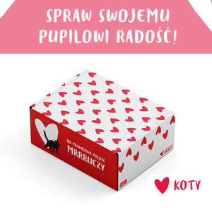 Zestaw LOVE Box dla kota - saszetki w galarecie 2x (12szt Drób /12szt Cielęcina, 48 szt.)