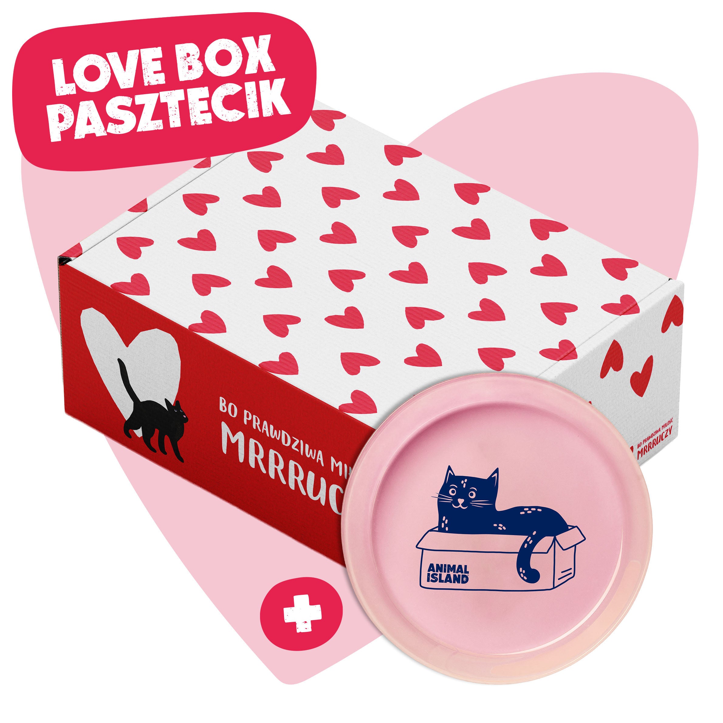 Zestaw LOVE Box dla kota - saszetki pasztet 2x (12szt indyk / 12szt wołowina, 48 szt.)