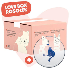LOVE BOX dla Kota – Saszetki Filecików w Aromatycznym Rosole - Mix Smaków + GRATISY!