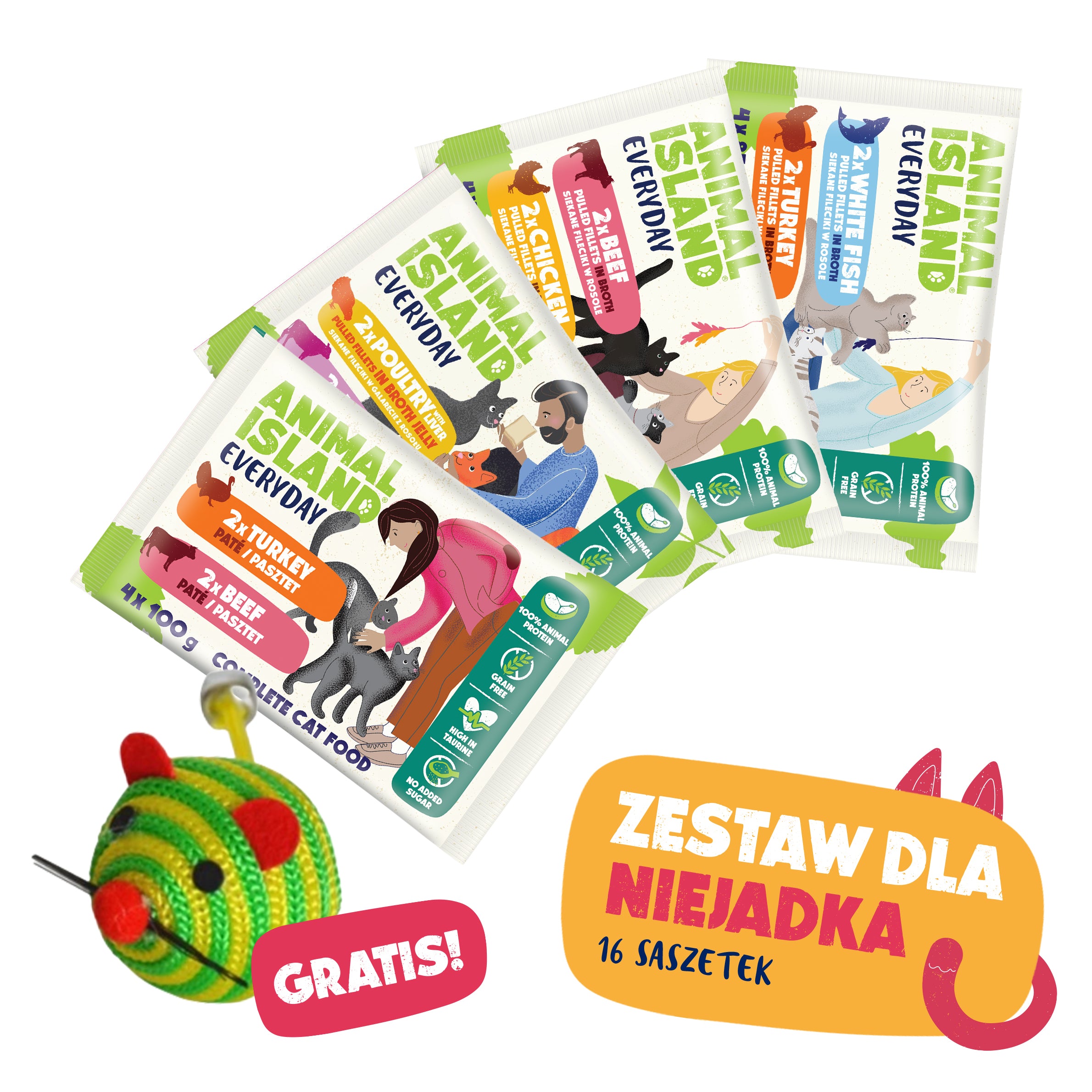 ZESTAW DLA NIEJADKA- Miseczka z Charakterem + PREZENT!