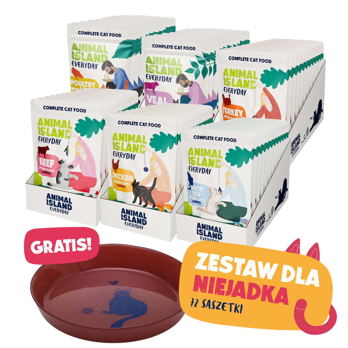 ZESTAW DLA NIEJADKA - Pupilove Rarytasy + GRATIS