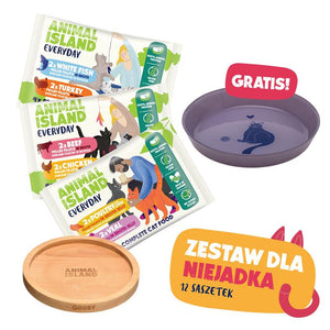 ZESTAW DLA NIEJADKA - Personalizowana miseczka + GRATIS