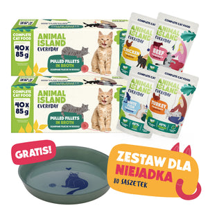 ZESTAW DLA NIEJADKA - Kocie wybory + GRATIS