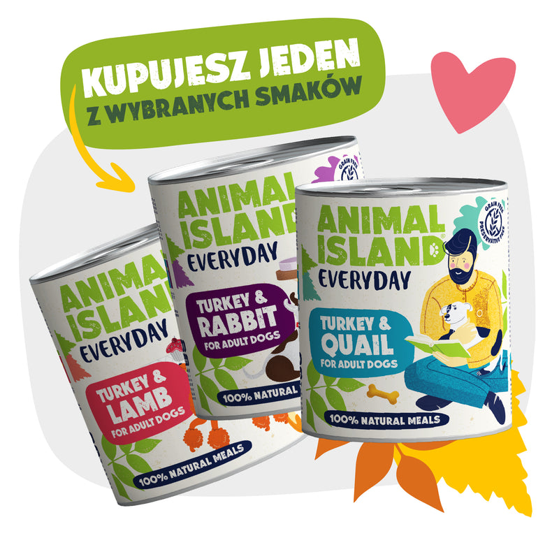 Karma dla psa 800g – Puszka dla Bezdomniaka