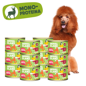 Вологий корм для собак Deer з картоплею 12x410 г