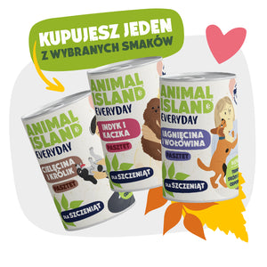 Karma dla szczeniąt -Puppy 400g – Puszka dla Bezdomniaka