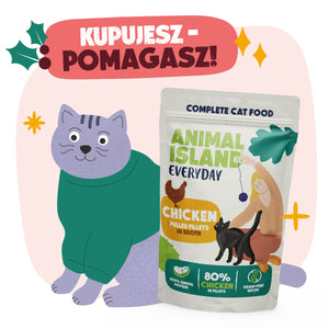 Saszetka dla Bezdomniaków – Szarpane Fileciki w Rosole (Kurczak) 85 g