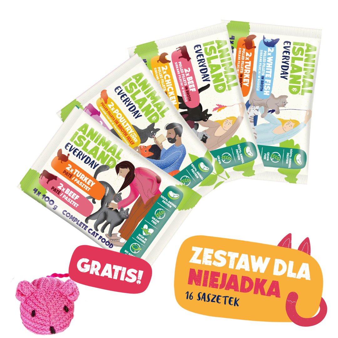 ZESTAW DLA NIEJADKA- Miseczka z Charakterem + ZABAWKA!