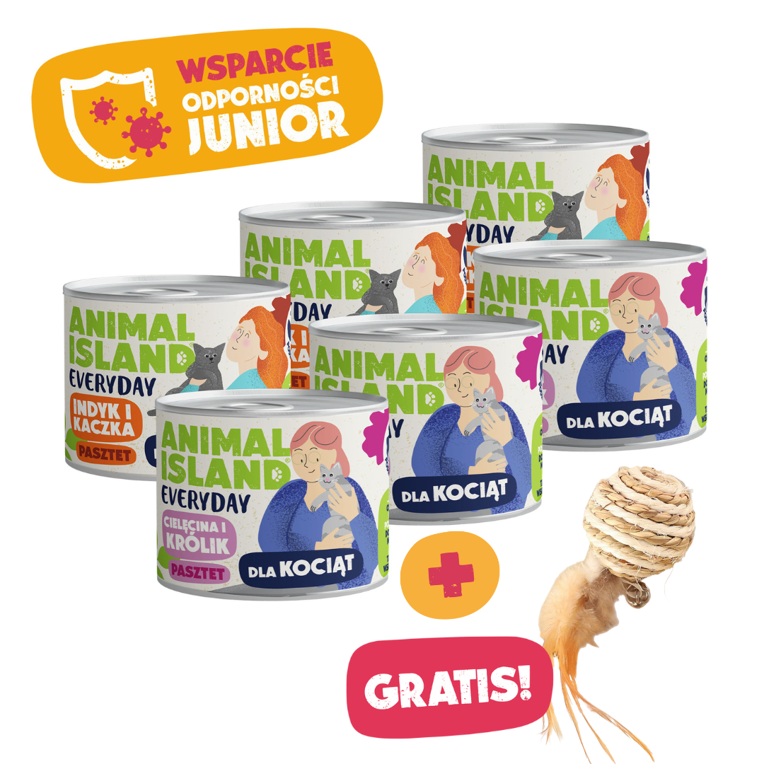 Zestaw Everyday Wsparcie Odporności Junior 6x185g + GRATIS!