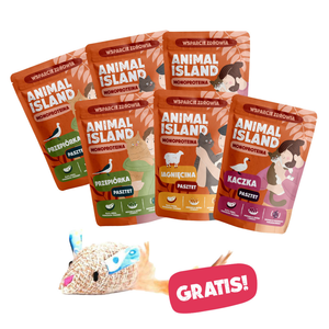 Zestaw Degustacyjny:6x Pasztet Monoproteina Mix Smaków + GRATIS!