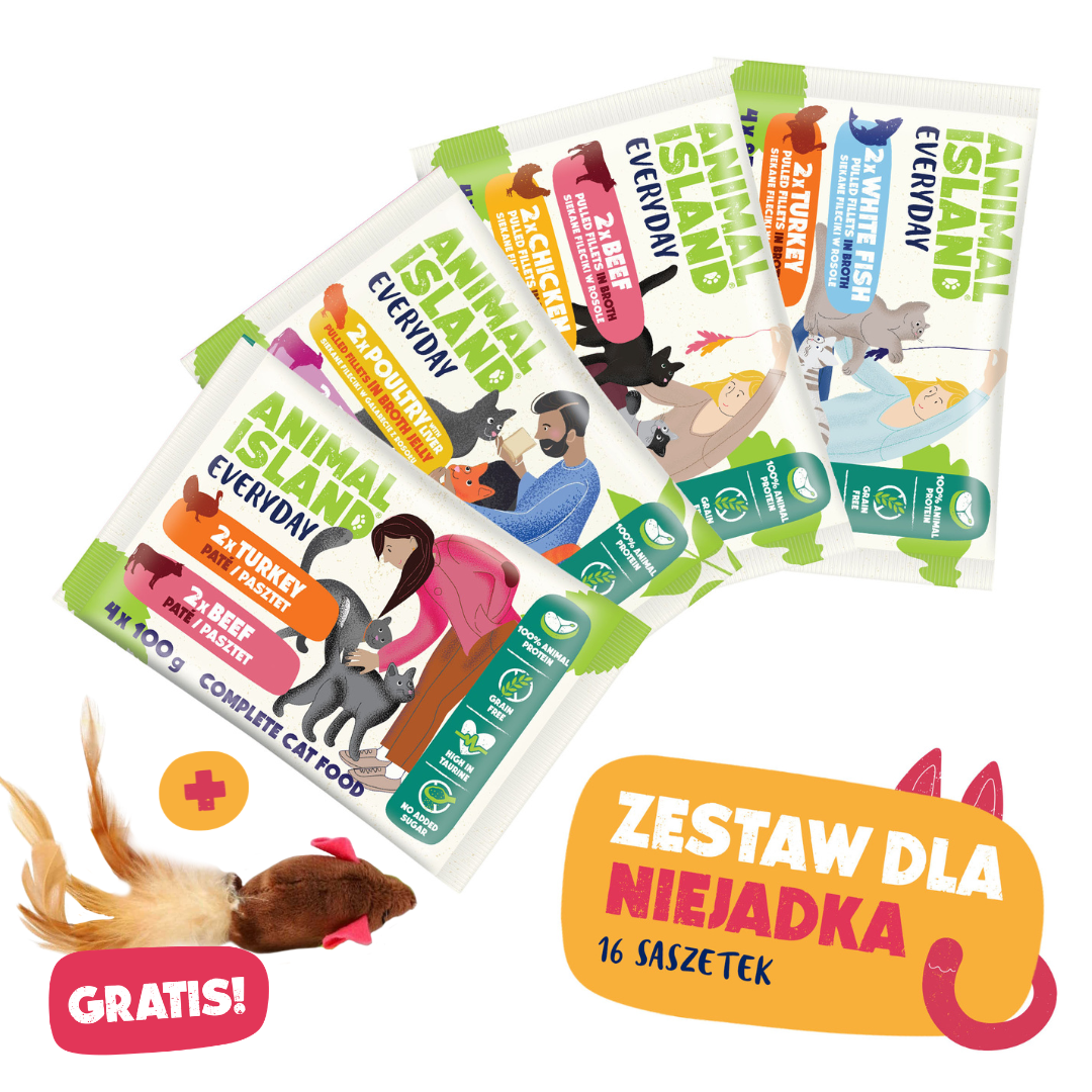 ZESTAW DLA NIEJADKA- Miseczka z Charakterem + ZABAWKA!