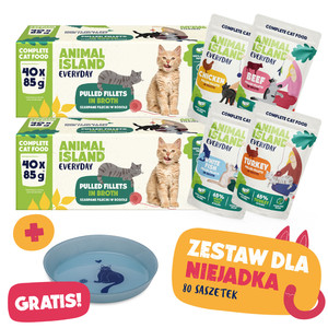 ZESTAW DLA NIEJADKA - Kocie wybory + GRATIS