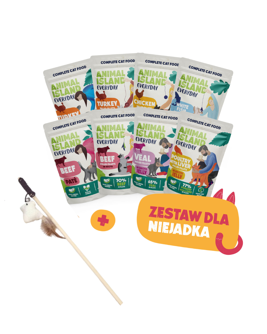 ZESTAW TESTOWY DLA NIEJADKA + GRATIS