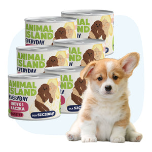 Everyday posiłek z indyka i kaczki dla szczeniąt 6X185G