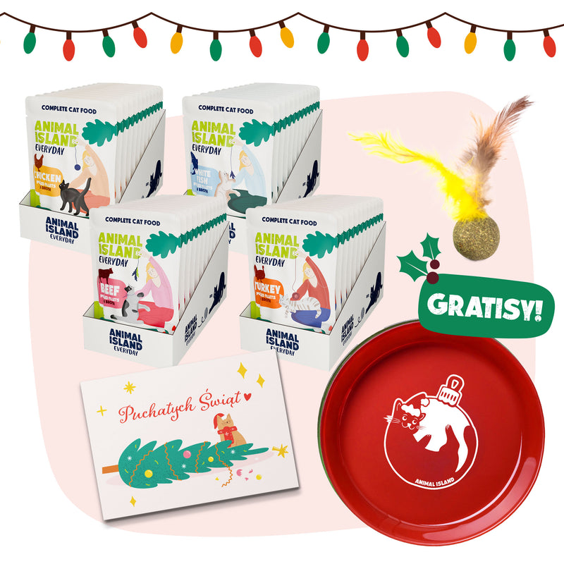 Świąteczna Paczka Mruczka + PREZENTY!