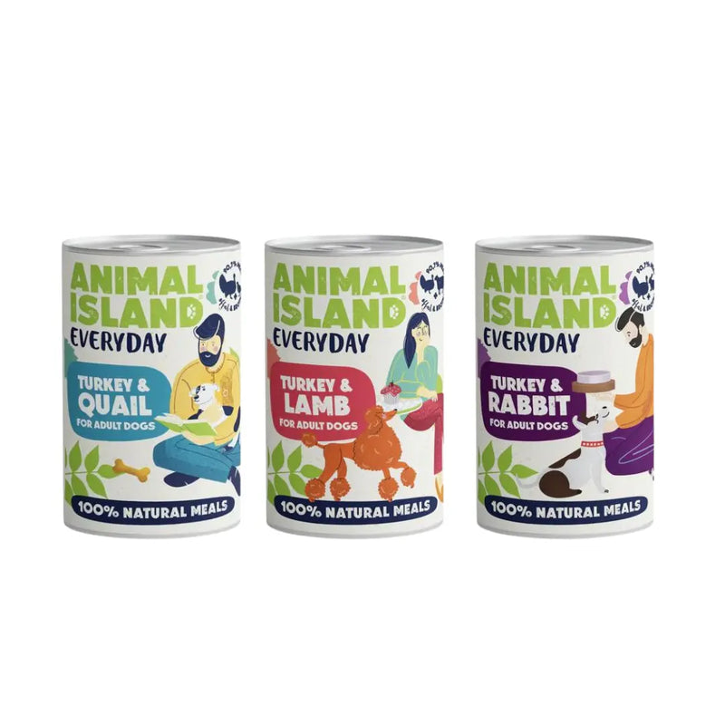Mokra karma dla Psa mix 3 smaków 6x400 g Everyday
