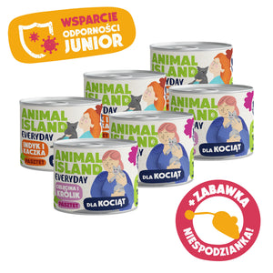 Zestaw Everyday Wsparcie Odporności Junior 6x185g + GRATIS!
