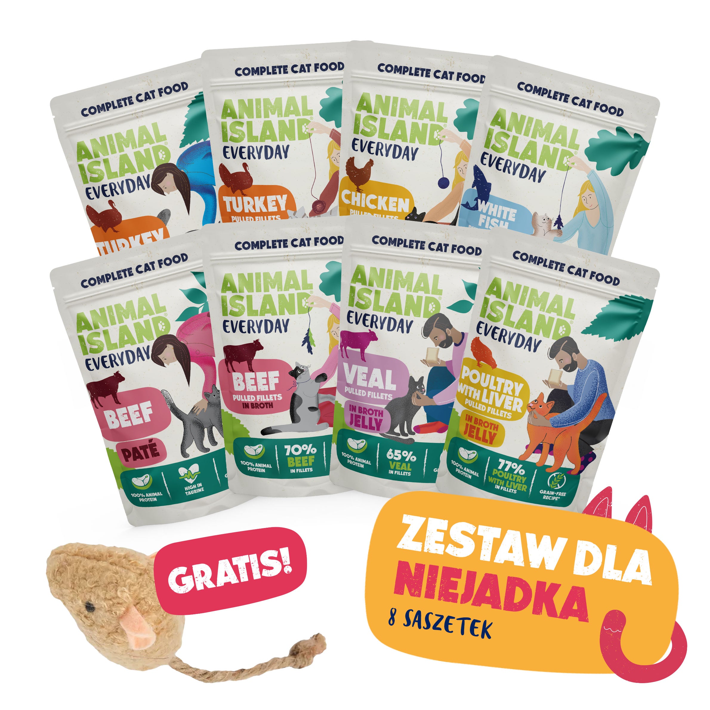 ZESTAW TESTOWY DLA NIEJADKA + GRATIS