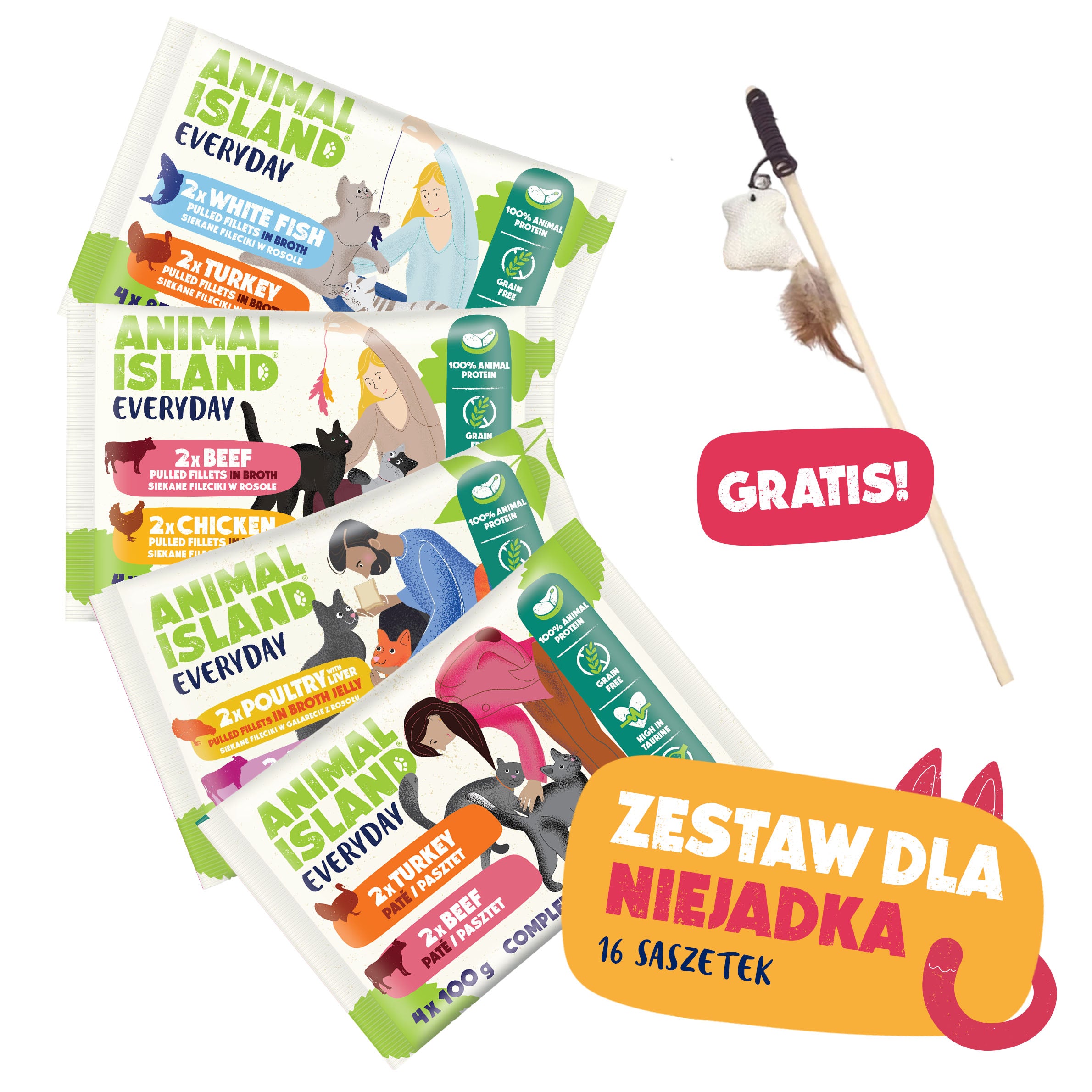 ZESTAW DLA NIEJADKA- Miseczka z Charakterem + GRATIS